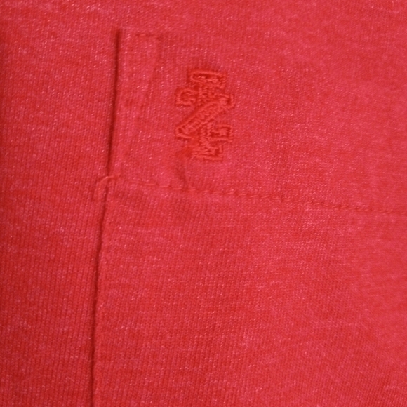 Izod red polo shirt men size large - Picture 3 of 10